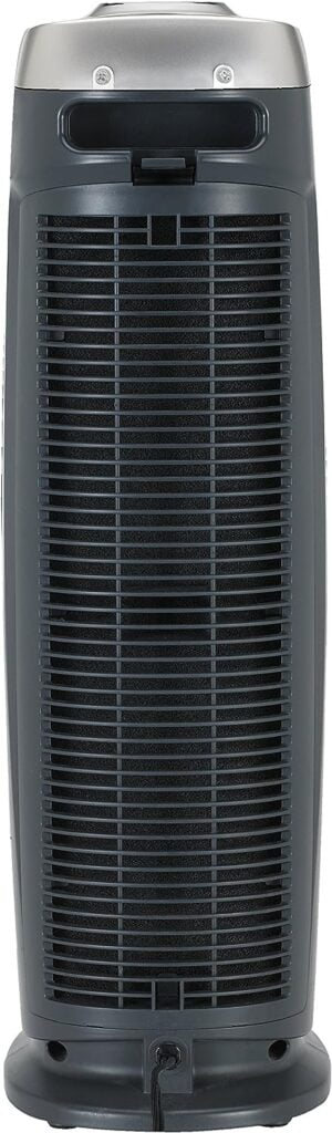 Germ Guardian Air Purifier with HEPA 13 Filter, Removes 99.97% of Pollutants, Covers Large Room up to 743 Sq. Foot Room in 1 Hr, UV-C Light Helps Reduce Germs, Zero Ozone Verified, 22, Gray, AC4825E